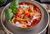 Tomato Basil Chicken Soup Recipe