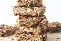 Vegan Almond Butter Granola Bars (Gluten Free)