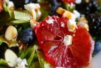 Blood Orange, Berry and Feta Salad Recipe