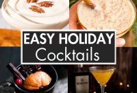 Festive Holiday Cocktail Recipes to Impress Guests