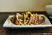 Smoky Chicken Tacos with Mango Pico de Gallo Recipe
