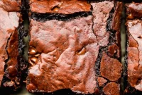 Ultra Fudgy Eggless Brownies with Crackle Top