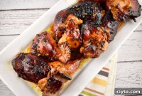 Honey Soy Roasted Chicken with Crispy Glaze