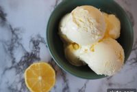 Tangy Homemade Sour Cream Ice Cream Recipe