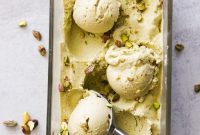 Pistachio Ice Cream: Dairy-Free Vegan and Paleo Recipe