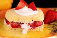 Quick Paleo Strawberry and Lemon Shortcake Recipe