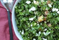 Kale Quinoa Salad with Feta and Honey Vinaigrette
