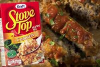 4-Ingredient Meatloaf with Boxed Stuffing Mix