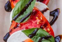 Caprese Skewers: Tomato, Basil and Mozzarella