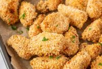 Crispy Oven-Baked Popcorn Chicken Recipe