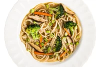 Gluten-Free Miso Noodle Soup with Broccoli