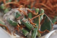 Gluten-Free Green Bean Casserole with Crispy Onions