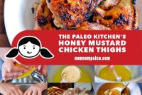 Paleo Honey Mustard Chicken Thighs Recipe