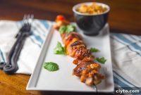 Big Green Egg Grilled Chicken Kabobs with Honey Lime Glaze