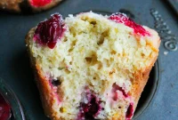 Bakery Style Cranberry Orange Muffins Recipe