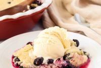 Quick Bisquick Blueberry Cobbler Recipe for Summer