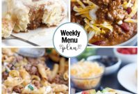 Weekly Meal Plan 197 with Dinner Ideas and Grocery List