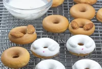 Bunny-Shaped Easter Donuts Recipe