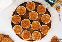 Mini Biscoff Cheesecakes Recipe with Cookie Butter Crust