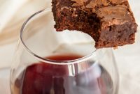 Decadent Red Wine Brownies Recipe