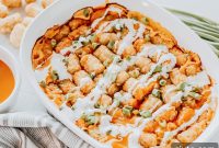 Cheesy Buffalo Chicken Tater Tot Casserole Recipe