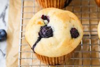 Fluffy Cottage Cheese Blueberry Muffins Recipe