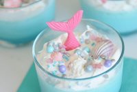 Mermaid Jello Cup Recipe for an Under the Sea Party