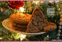 Chewy Christmas Ginger Crinkle Cookies Recipe