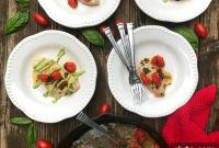 Skillet Chicken with Tomatoes and Fresh Basil