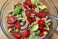 Chickpea and Avocado Salad Recipe