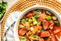 Spicy Sausage and Cabbage Soup Recipe