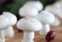 How to Make Chocolate-Dipped Meringue Mushrooms