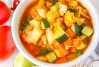 Authentic Mexican Vegetable Soup Recipe