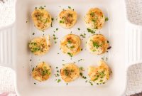 Garlic Butter Baked Scallops Recipe