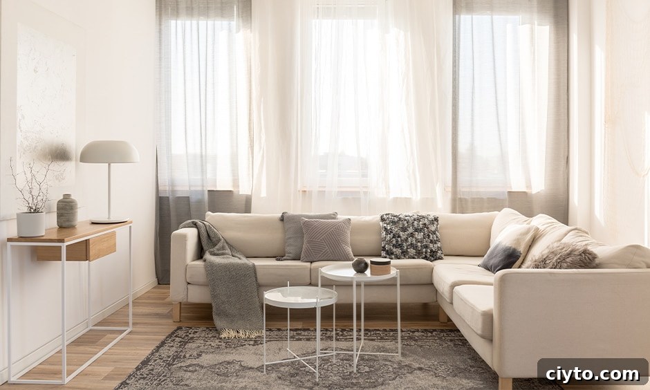 Create a Scandinavian Living Room: Essential Design Tips 4 Fabrics that reflect nature