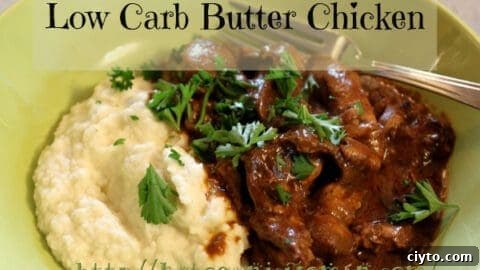 Low Carb Keto Indian Butter Chicken Recipe
