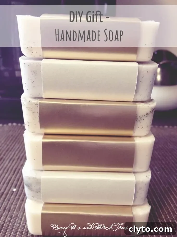 Mother's Day Gift Idea - DIY Soap