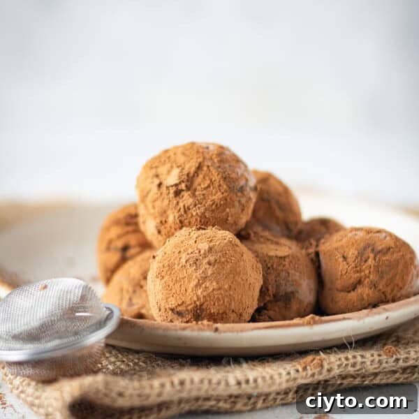 Classic Chocolate Truffles