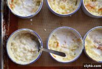 Baked Rice Pudding for One with Nutmeg and Ginger