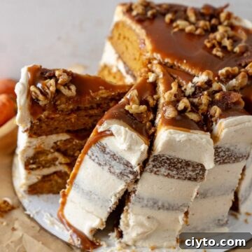 caramel carrot cake recipe