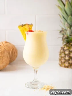 Piña Colada cocktail