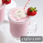 Keto Strawberry Smoothie