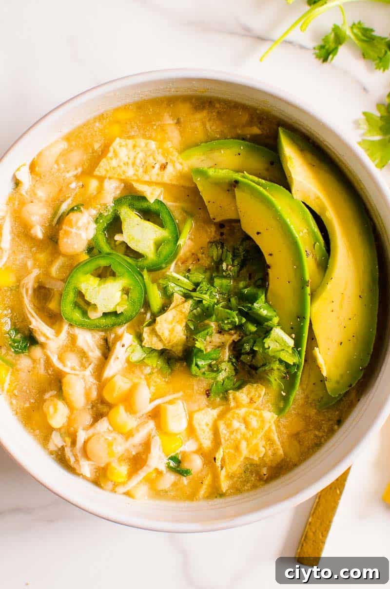 21. White Chicken Chili