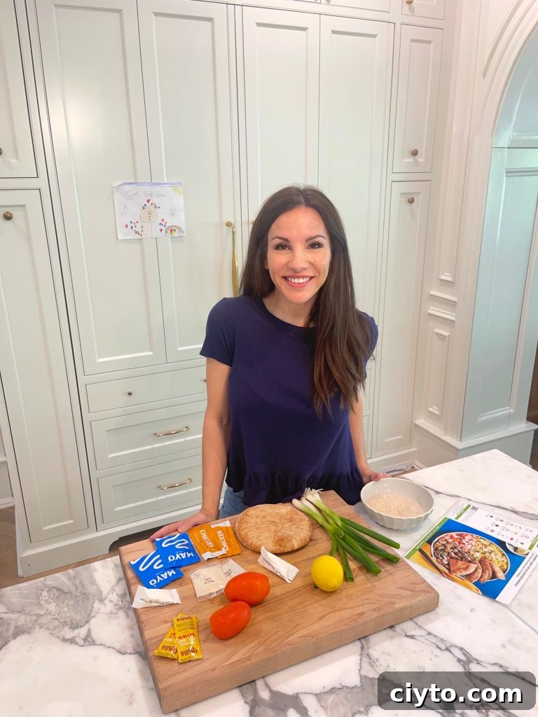 a woman trying HelloFresh to see if its worth it