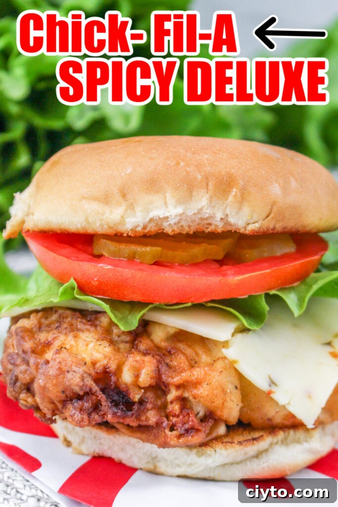 Chick-Fil-A Spicy Deluxe Sandwich