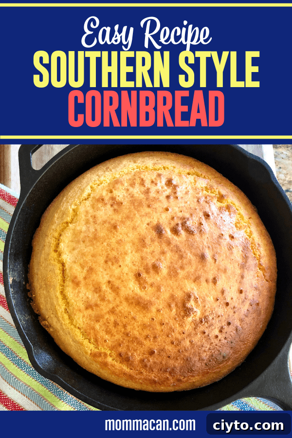 Classic Southern Cornbread Recipe Without Buttermilk 2 Southern Cornbread Without Buttermilk Recipe