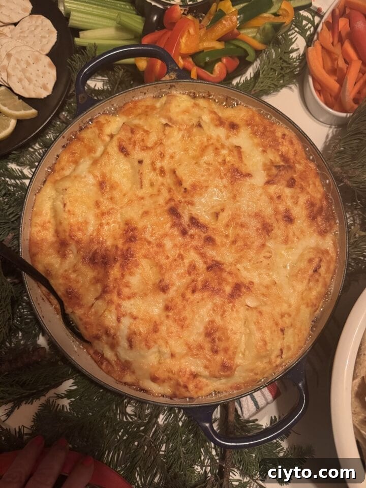 New Year's Eve Dinner Recipes and Menu Ideas 11 a photo of strata in a holiday in a circular dish