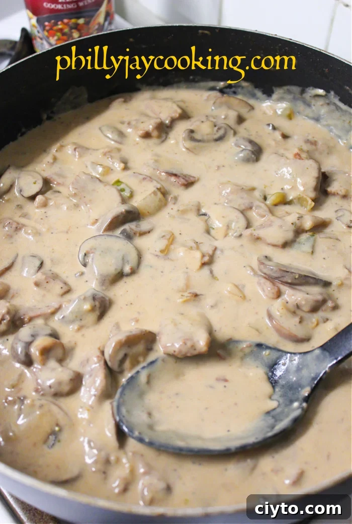 Beef Stroganoff