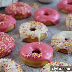 gluten free iced doughnuts