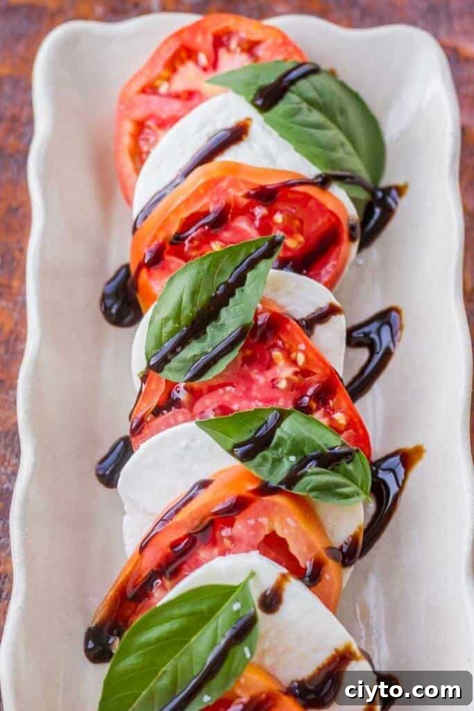 Caprese Skewers: Tomato, Basil and Mozzarella 2 Best Caprese Appetizer Salad